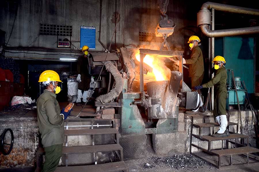 Green Sand Moulding Foundry